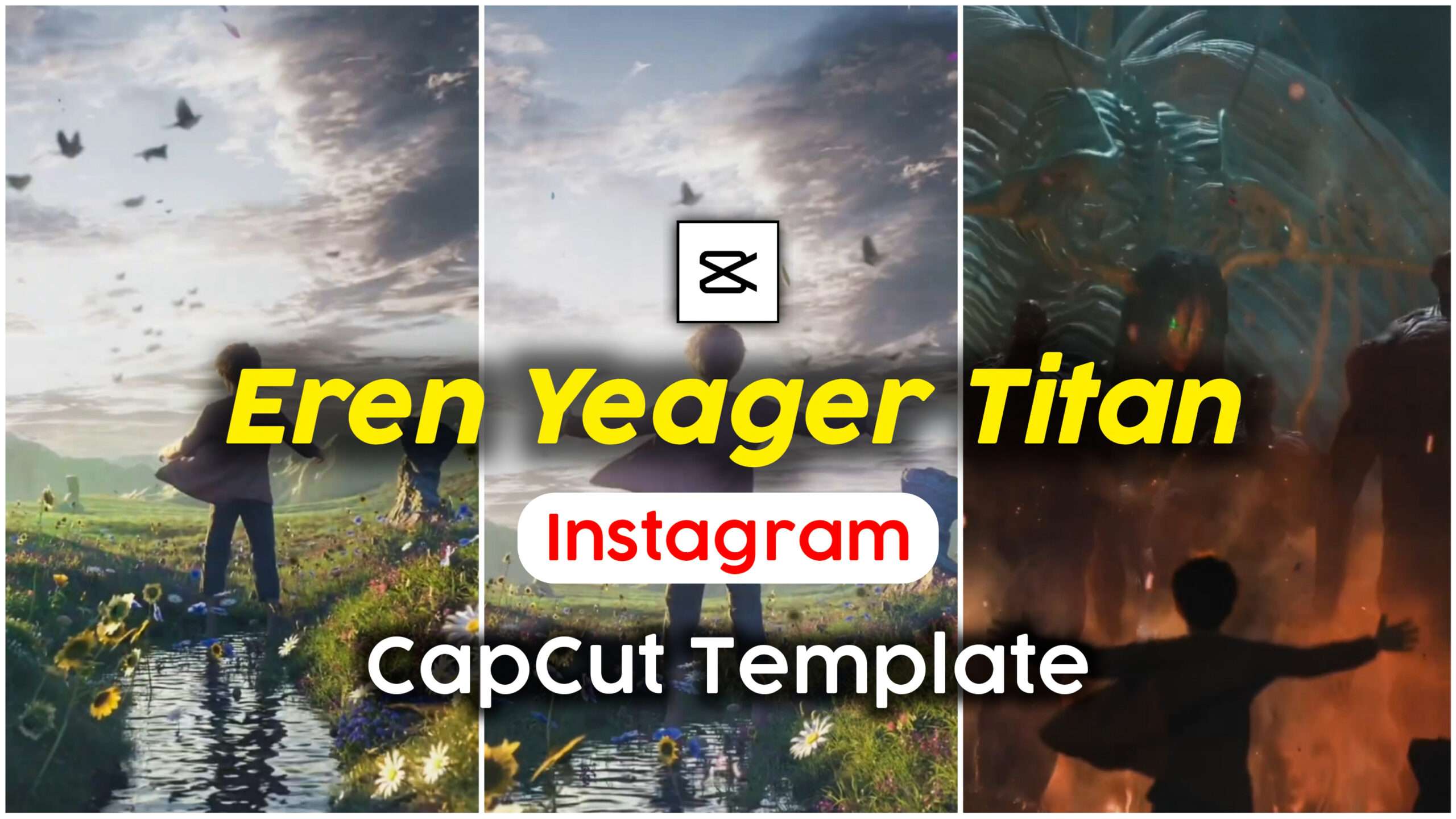 Eren Yeager Titan CapCut Template | CapCut Template