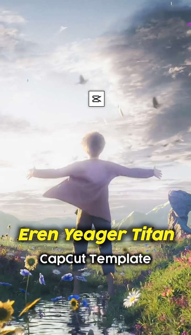 Eren Yeager Titan CapCut Template 