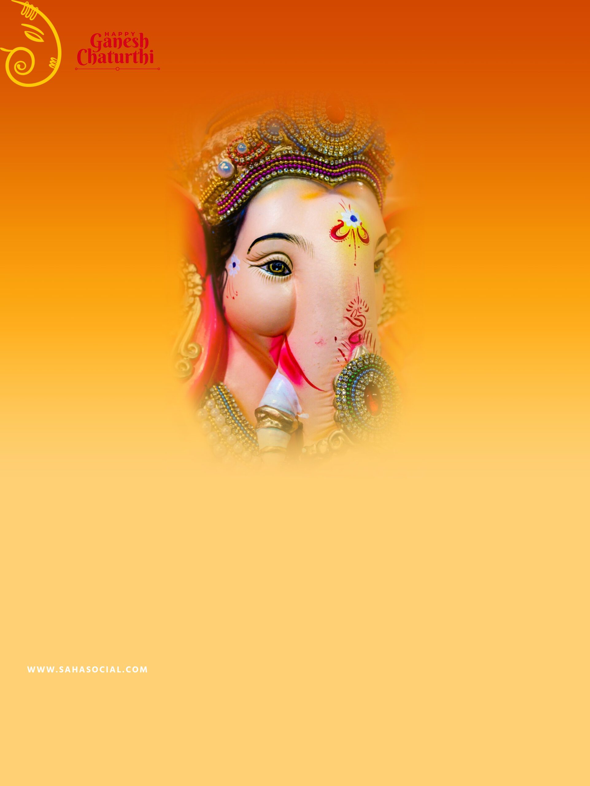 [100+] Happy Ganesh Chaturthi Photo Editing Background Hd Download Picsart - 2023